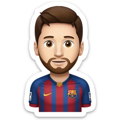 Make Leo Messi Emoji sticker