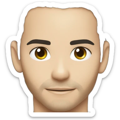 tom kaulitz du groupe tokio hotel sticker