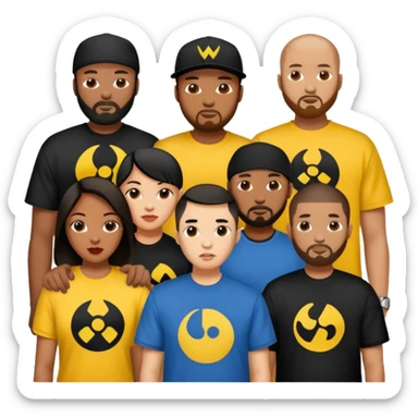 Wu tang clan sticker