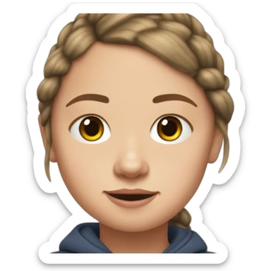 Greta Thunberg sticker