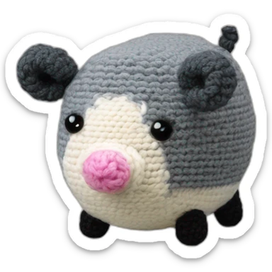 Amigurumi carpincho sticker