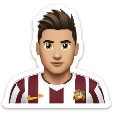 Dybala con la maglia as Roma sticker