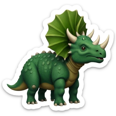 i need some thing like triceratops please more realistic sticker