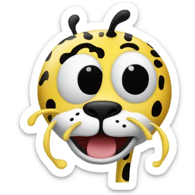 Parisian marsupilami sticker
