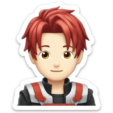 Shoto todoroki sticker