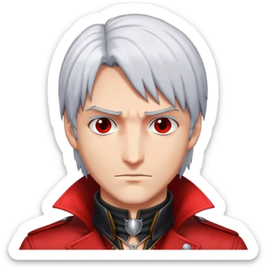 Dante from devil may cry sticker