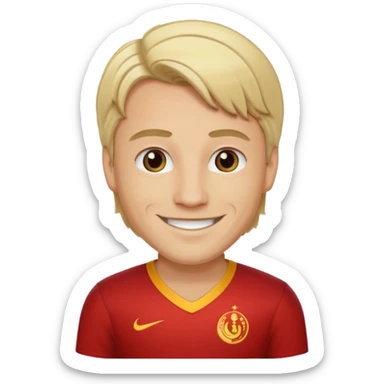 Mauro İcardi Galatasaray  sarı saçlı sticker