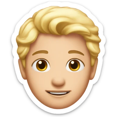 😍 with pink hearts  sticker