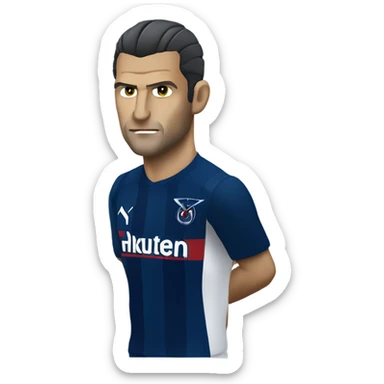 Thiago Motta X-Men version sticker