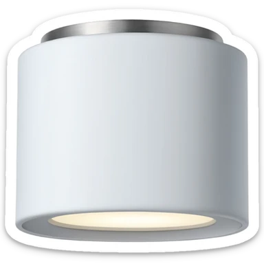 white led cilynder ceiling lamps sticker