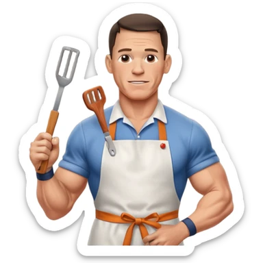 john cena epic barbecue sticker