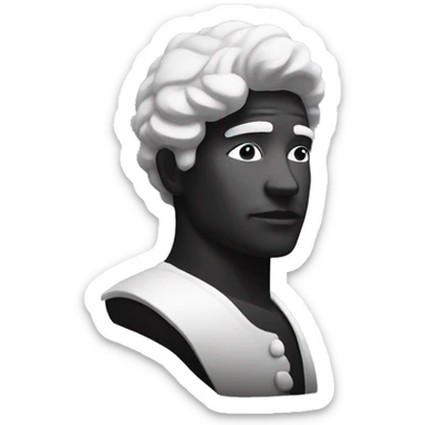 bust in silhoutte emoji sticker