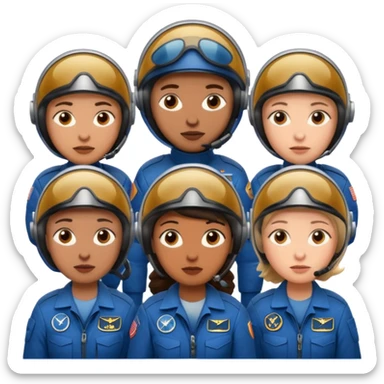 Confused pilots sticker