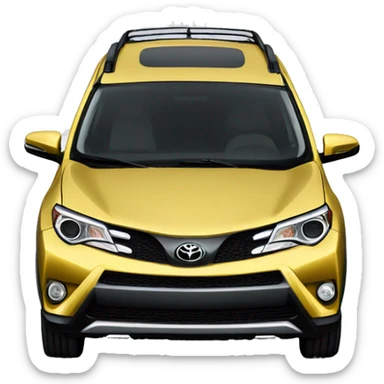Toyota rav4 sticker