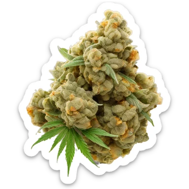 OG Kush cola cannabis nug sticker