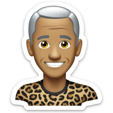 Obama Obama Obama Obama Obama but he’s dressed in a 80s spandex leopard print workout unitard Obama Obama Obama Obama Obama short hair Obama wrinkles grey hair Barack Obama hope poster Obama sticker