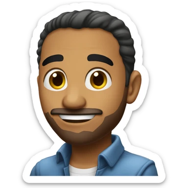 Te amo do tamanho do mundo pra uma formiguinha  sticker