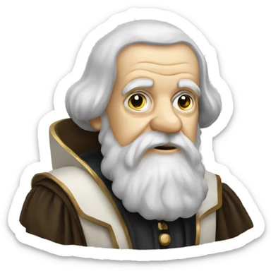 Galileo Galilei  sticker