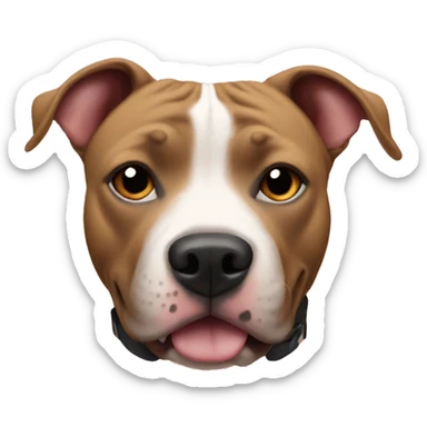 Pitt bull love sticker