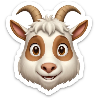 Lupe (goat) from the Ferdinand Disney movie sticker