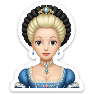Marie Antoinette sticker