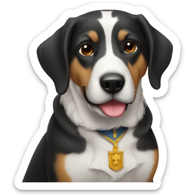 Perro pastor alemán  sticker