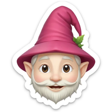 forest gnome sticker