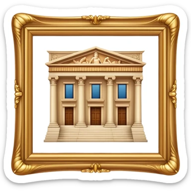Cinematic Realistic The Library of Celsus Emoji sticker
