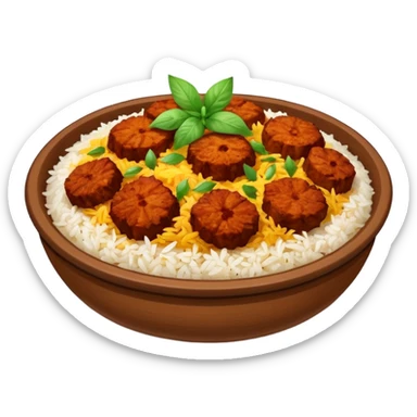 Biriyani sticker
