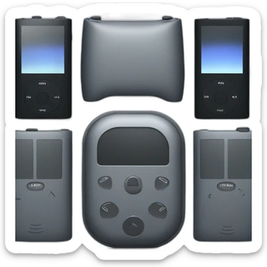 black iPod with click wheel sticker