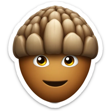 one acorn sticker