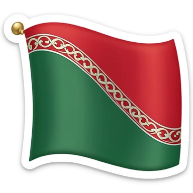 Chechen flag sticker