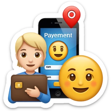 online payment sticker
