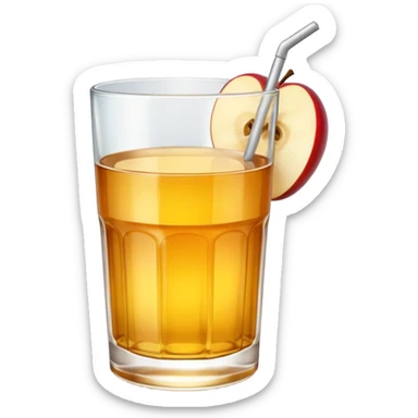 Jugo de manzana  sticker