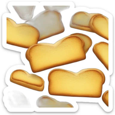 Toast Île Palmier sticker