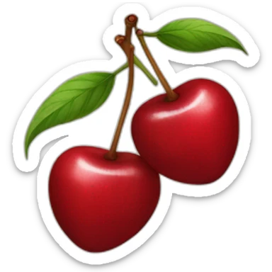 pair of Cherries sticker