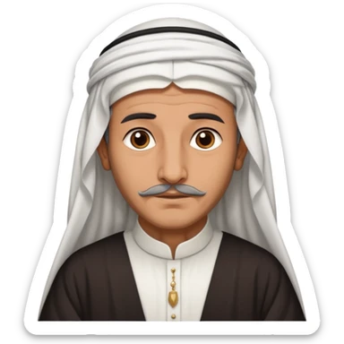 old emirates guys wearin UAE cloths sticker