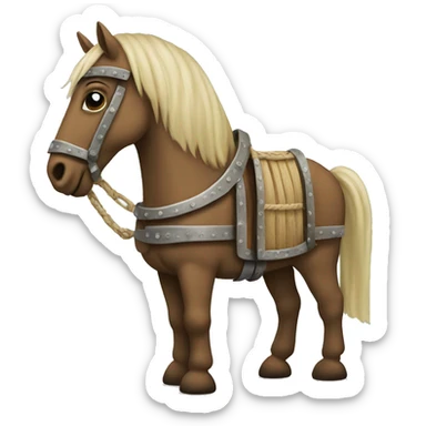 trojan horse sticker