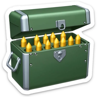 Fais moi une boite de munition sticker