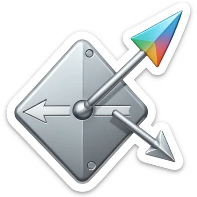 An upward-pointing arrow with "+1" or "LVL UP" text next to it. arrow and plus sign should be seperate sticker