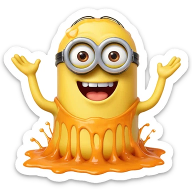 😭😀😃😄😁😆🤮minionBob esponja sticker
