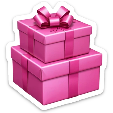 Pink presents  sticker