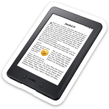 BACK KINDLE WITH A PAGE WHERE IT SAYS HUB 22 AMERICA sticker