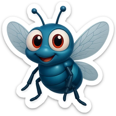 can you mix these two images, make it 3d cartoony and cute. trasparent background sticker