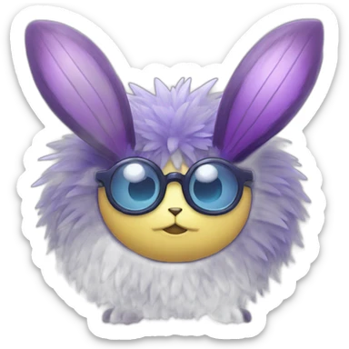 Venonat glasses sticker