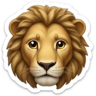 lion sherlock holmes  sticker
