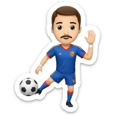 Give me a football playerGive me a Spanish football player sticker
