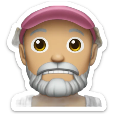 Tony Tony chopper on one piece  sticker