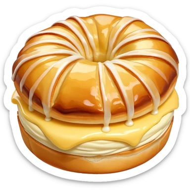 Vanilla bean custard danish  sticker