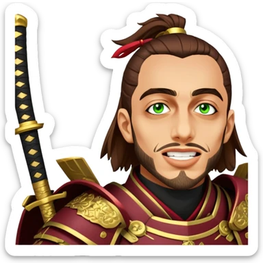 Samurai Leader sticker